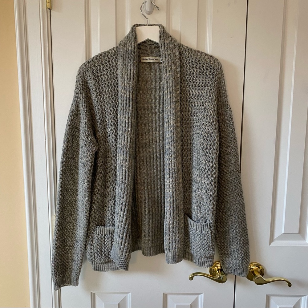 Gray Cardigan